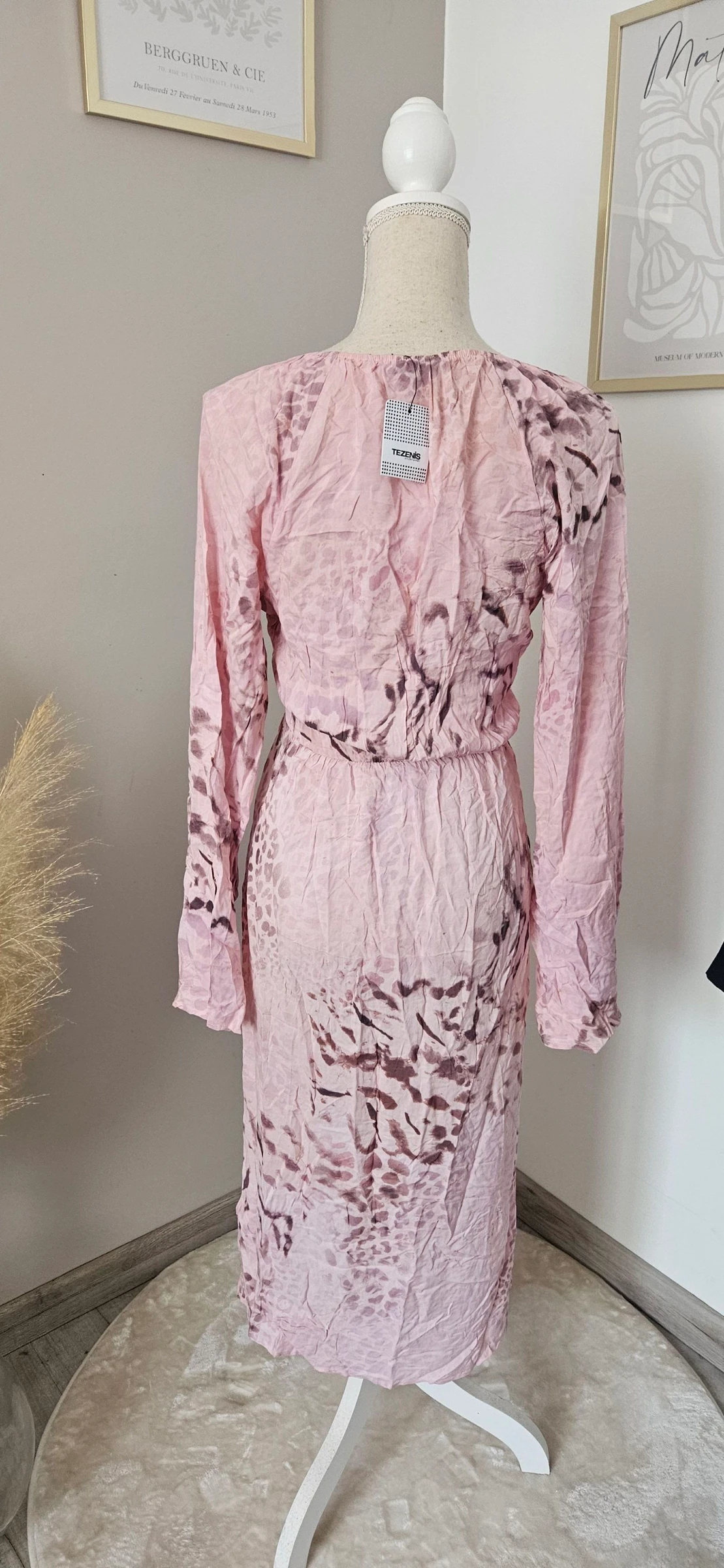Vestido largo Tezenis nuevo talla S con escote y abertura – photo 8